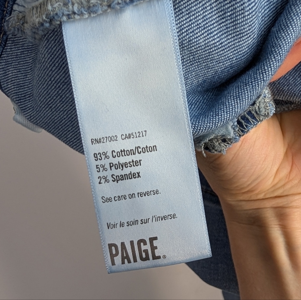 PAIGE Harper Ankle Jumpsuit Wide Leg - Picture 9 of 13